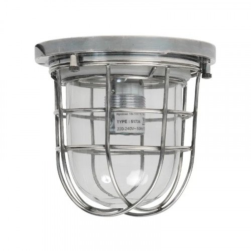 lampe en laiton couleur argent antique avec culot E27 lampe en laiton couleur argent antique avec culot E27