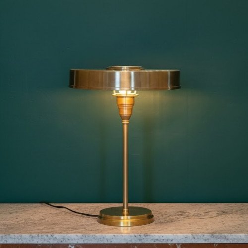 Lampe de table Auriol en laiton (51990)| Nostalux.fr