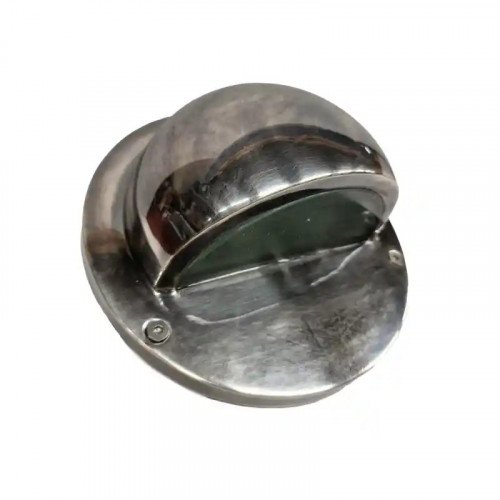 Lampe en laiton couleur argent antique avec douille G9 Lampe en laiton couleur argent antique avec douille G9