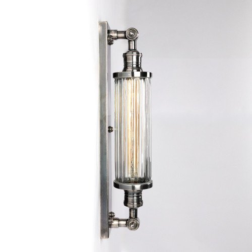 Lampe d'extérieur en laiton design anthracite Lampe murale E27 noir