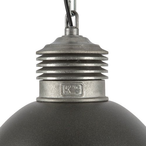 Suspension Loft Rétro & Vintage Industrielle Anthracite