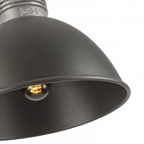 Suspension Loft Rétro & Vintage Industrielle Anthracite