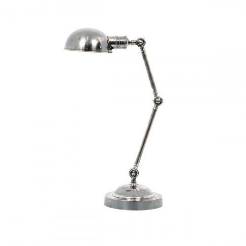 lampe en laiton couleur argent antique avec raccord E27