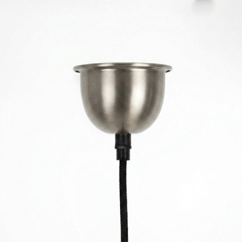 Lampe suspendue Dakota (58307) argent vieilli Nostriel  - Nostalux.fr