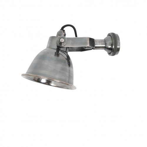 lampe en laiton couleur argent antique avec douille E14