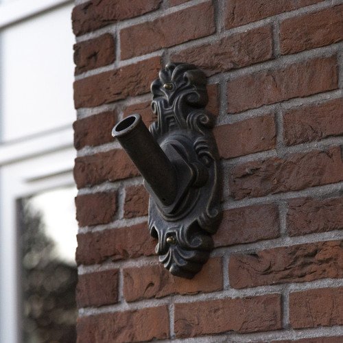 Porte-drapeau Classic Bronze (5822) - Nostalux - Porte-drapeau