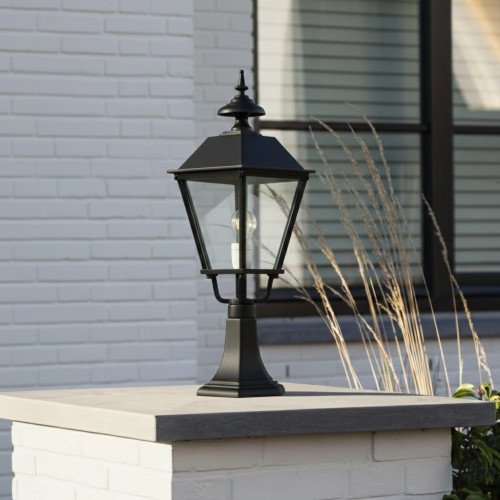 Lampe de jardin Ashford avec lanterne carrée  de Nostalux