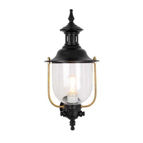 Lampe extérieure Lindau applique murale noir aluminium moderne