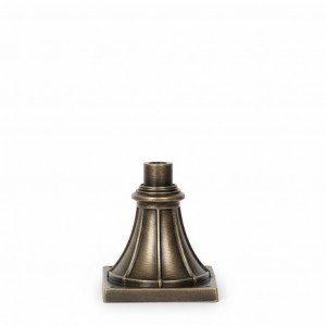 Socle Madrid Bronze aluminium éclairage extérieur KS Verlichting Socle Madrid Bronze aluminium éclairage extérieur KS Verlichting