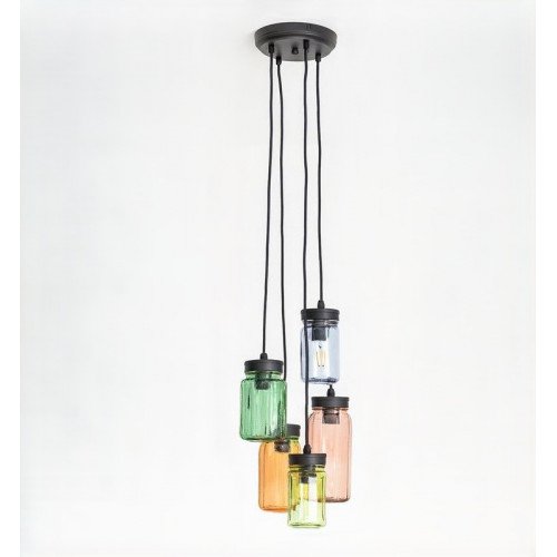 lampe en laiton noir antique avec douille E27