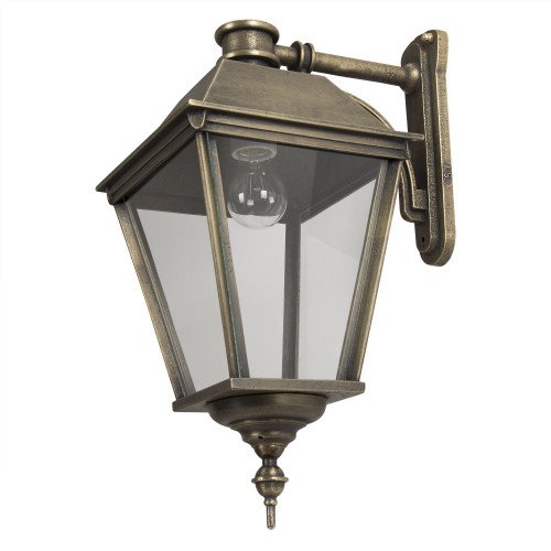 Modèle Halle, lampe d'extérieur applique pendante quatre faces