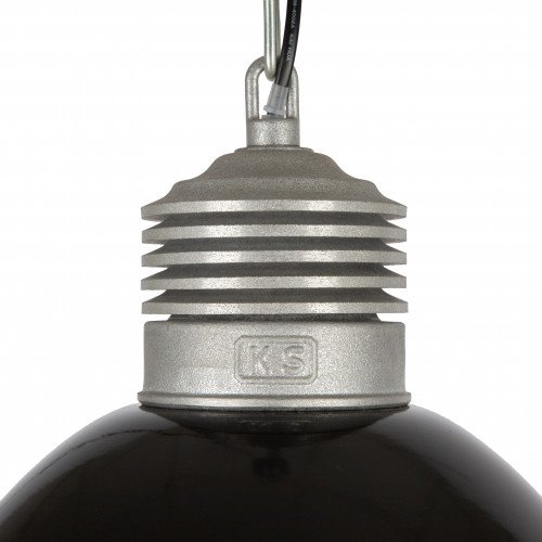 Suspension Loft (6592) Industrie Noire lampe rétro, vintage, noir | Nostalux.fr 