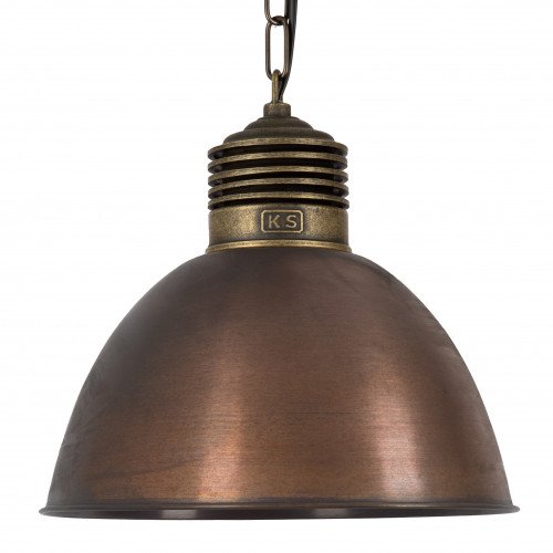Suspension Loft (6593) cuivre rétro vintage | Nostalux.fr