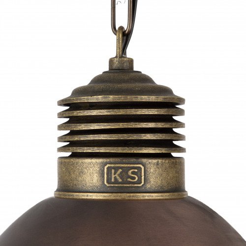 Suspension Loft (6593) cuivre rétro vintage | Nostalux.fr