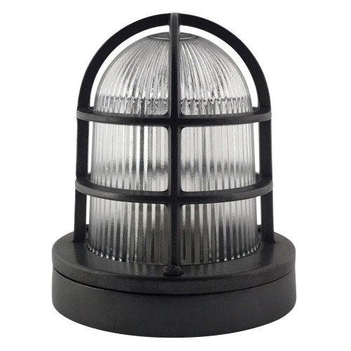 Lampe extérieure Gibraltar plafonnier lampe de socle nautique noir