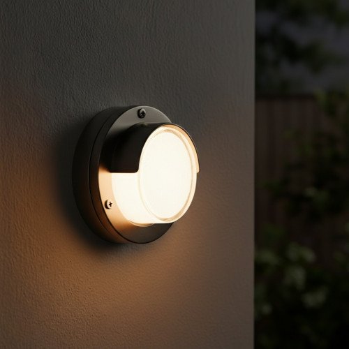 Éclairage extérieur Tavira applique murale nickel laiton nautique