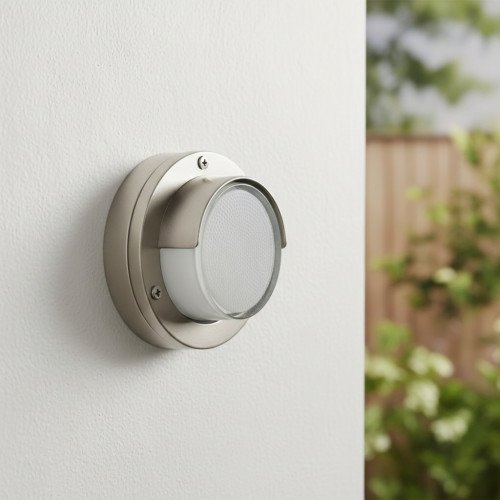 Éclairage extérieur Tavira applique murale nickel laiton nautique