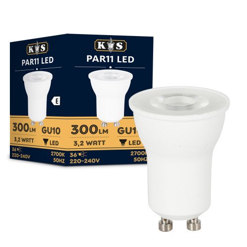 Ampoule LED PAR11 GU10 3,2W Dimmable 2700K