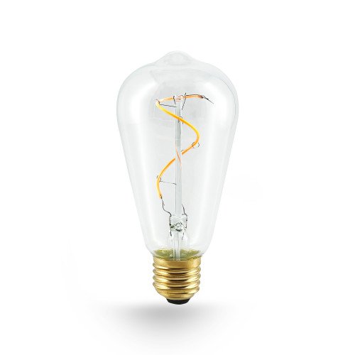 Source LED E27 Wave 2 watts 2200 Kelvin
