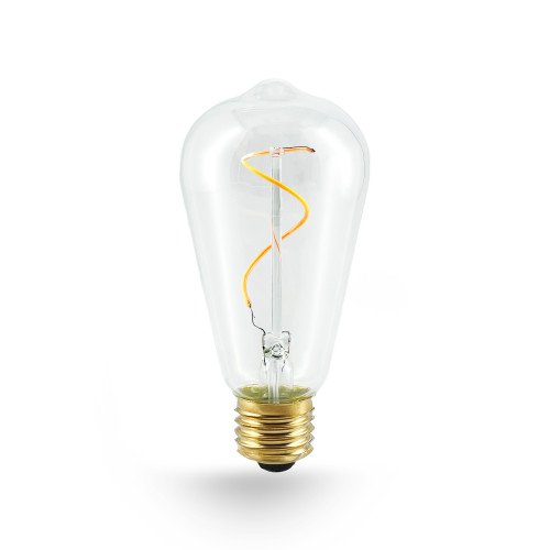 Source LED E27 Wave 2 watts 2200 Kelvin