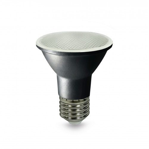 Source lumineuse PAR20 LED E27 spot rond noir