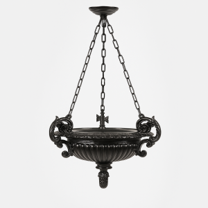 Vase suspendu aluminium 60 cm