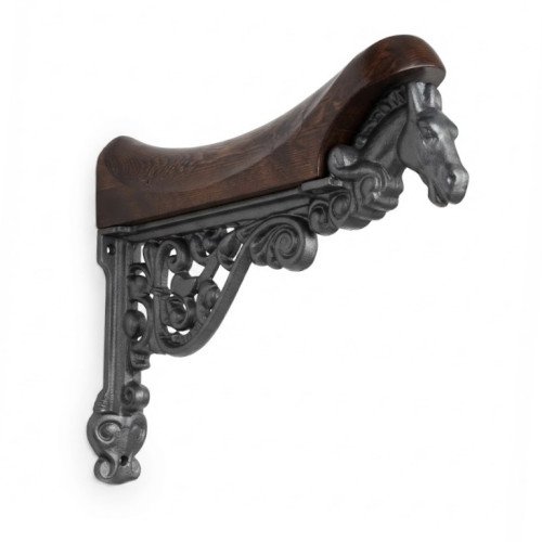 Porte-selle classique Cheval 58 cm aluminium