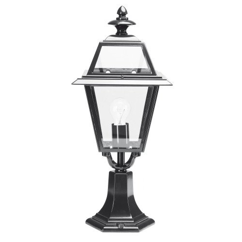 Lampe de jardin sur pied Brunssum (7222) avec lanterne carrée de KS Lighting