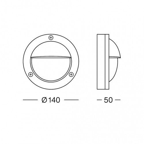 Applique d'extérieur Pacific (7278) série Maritime de KS Lighting