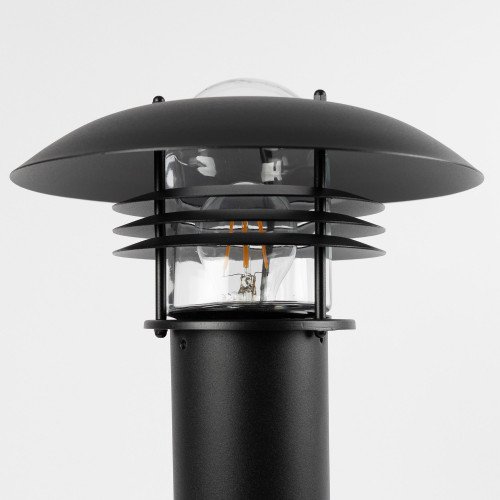 Lampe extérieure Riga noire aluminium moderne