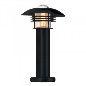 Lampe extérieure Riga noire aluminium moderne