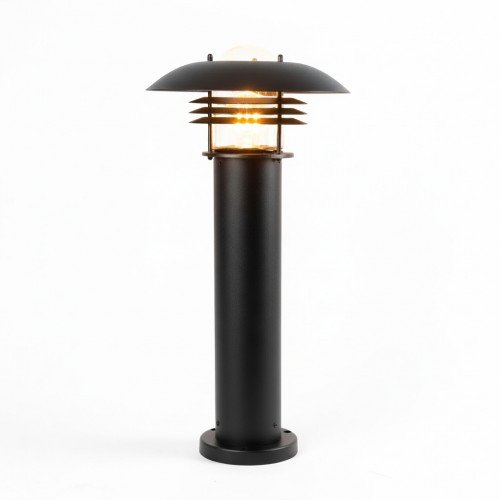 Lampe extérieure Riga noire aluminium moderne