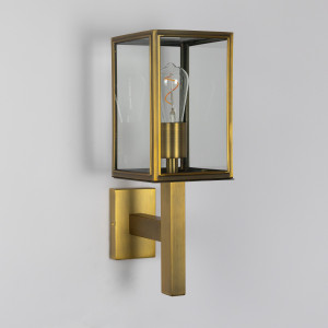 Lampe extérieure Bilthoven applique murale laiton acier inoxydable moderne