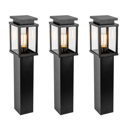 lot de 3 potelet noires Jersey Terras 