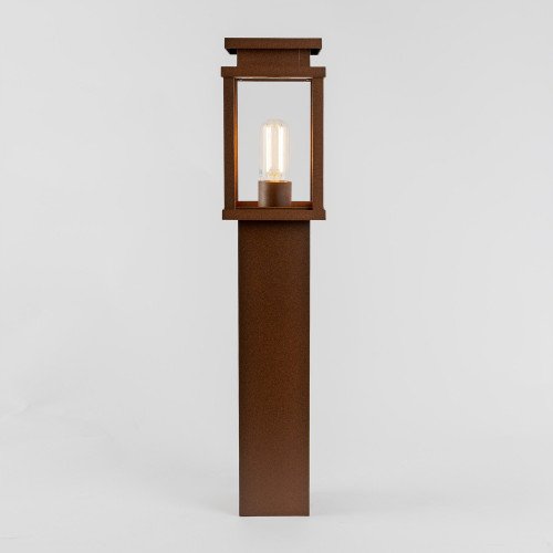 Potelet Jersey Terras en acier corten, couleur rouille