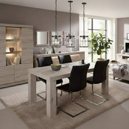 Suspension Benson bronze noir métal E27 85 cm design élancé