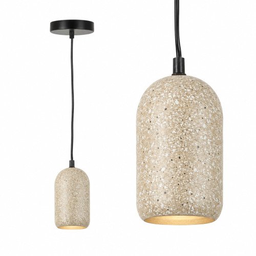 Lot de 3 Suspension sur fil Terrazzo Bianco | Nostalux.fr