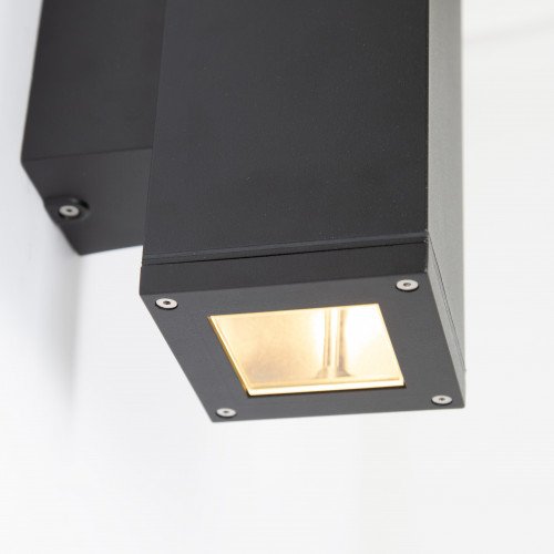 Applique extérieur up & downlighter, Solid XL (7499), parfait pour éclairer les façades, puissant et élégant de KS Lighting | Nostalux.fr 