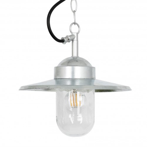 Suspension à chaîne Dolce (7692) acier galvanisé - design rétro & tendance - éclairage d'extérieur & d'intérieur de KS Lighting | Nostalux.fr