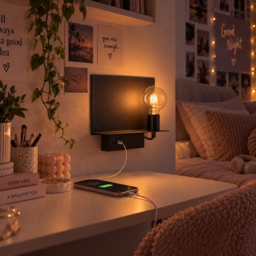 Applique murale The Key USB (7694) | Nostalux.fr