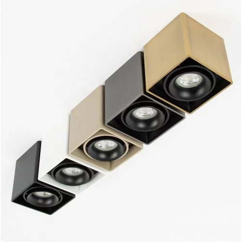 Spot en saillie Bjorn 1 (7723) champagne orientable | Nostalux.fr
