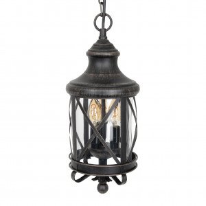 Lampe d'extérieur suspendue à chaîne Romantica (7420) ronde Lampe d'extérieur suspendue à chaîne Romantica (7420) ronde