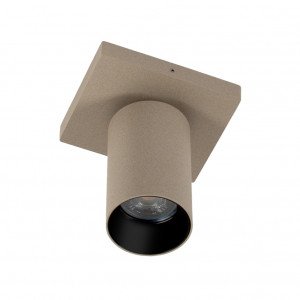 Spot champagne r en saillie Mila 1 (7671) orientable| Nostalux.fr