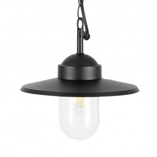 Lampe suspendue d'intérieur et d'extérieur Dolce noir aluminium moderne