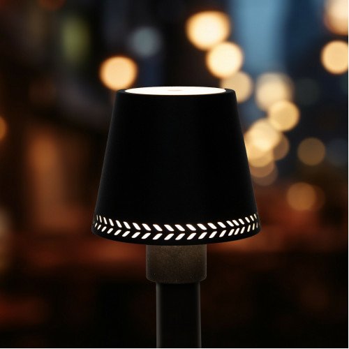 Lampe d'intérieur/extérieur - Lampe de table Vino Noir