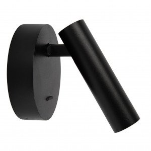 Spot mural noir aluminium directionnel USB Spot mural noir aluminium directionnel USB