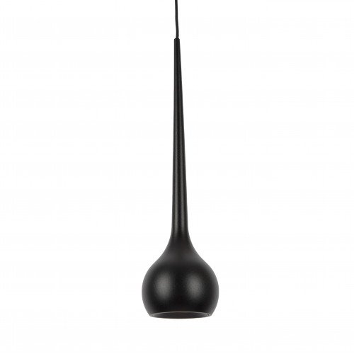 Lampe suspendue noir design aluminium moderne