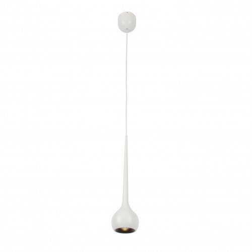 Lampe suspendue blanche design aluminium moderne