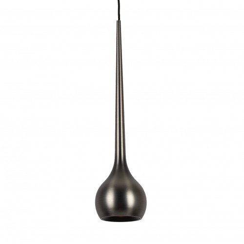 Lampe suspendue gun metal design aluminium moderne