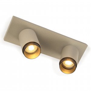 Plafonnier Scott éclairage intérieur Gun Metal aluminium moderne